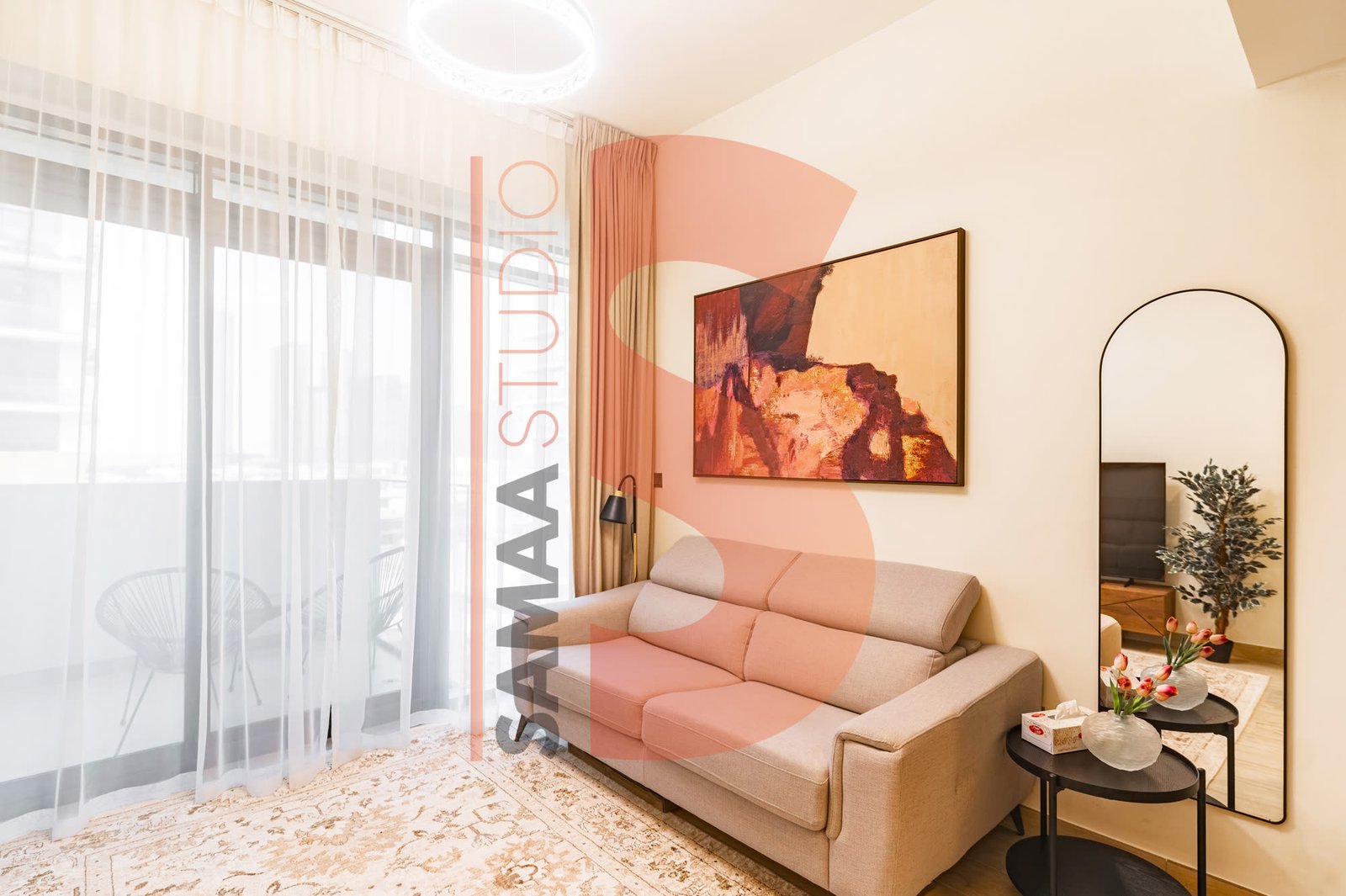 UAE apartment living area